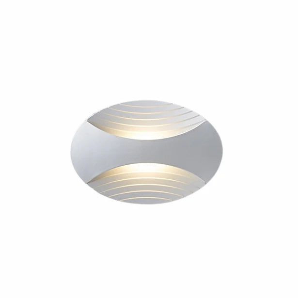 Minimalist Aluminum LED Bedside Wall Lamp – 10W, 3 Color Temperatures (3000K/4500K/6000K), IP65 Waterproof, Available in Black, White, Black Gold, and Platinum – Ideal for Bedroom Lighting